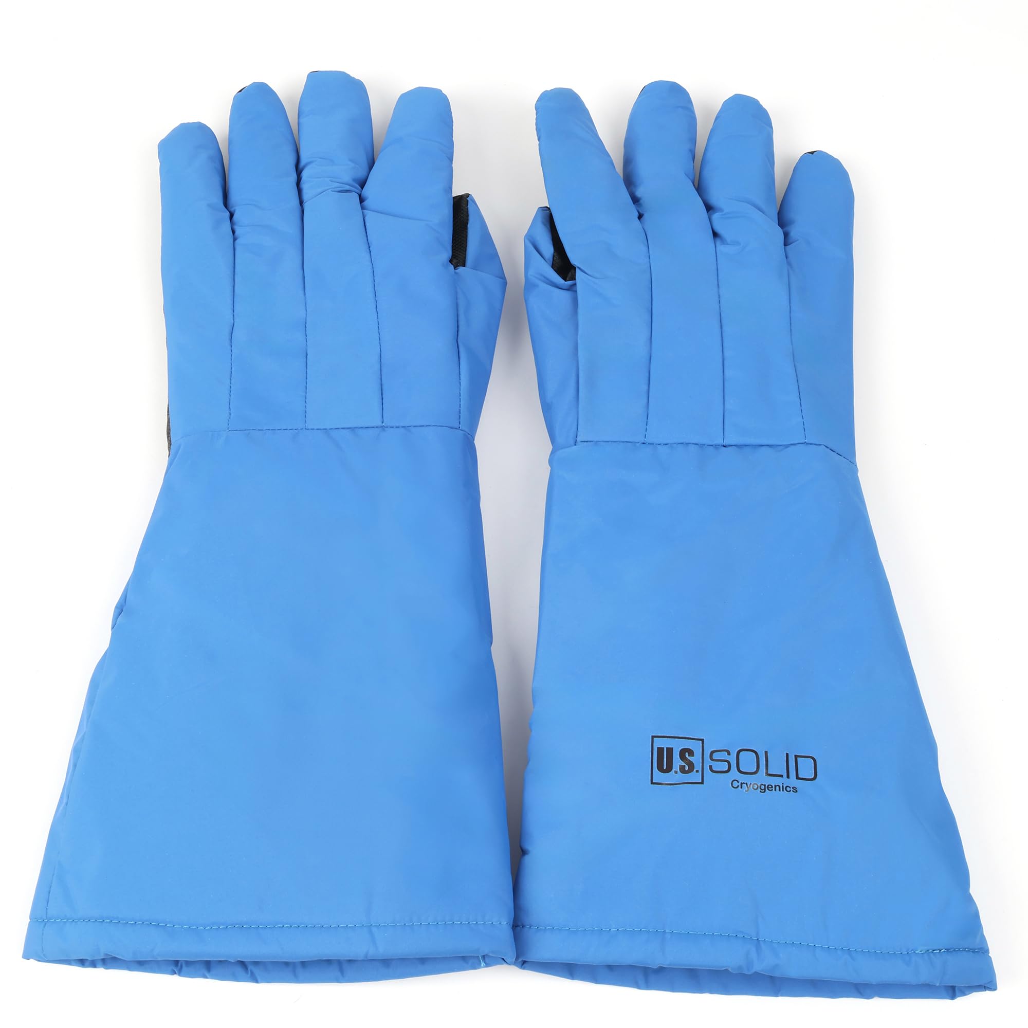 U.S. Solid Kryogene Handschuhe, Flüssiger Stickstoffschutz, -195℃, Niedrige Temperaturbeständigkeit(48 cm, rutschfest)