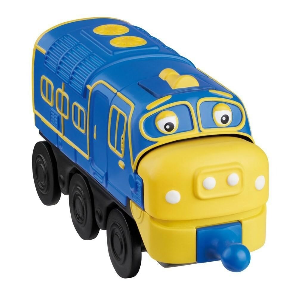 Toy Toys for 3+ Years Old | Look Alive Chuggers Single Pack | Brewster | Toy Train with surprise motion feature | Free-Rolling Wheels | 3.75 Inch Scale