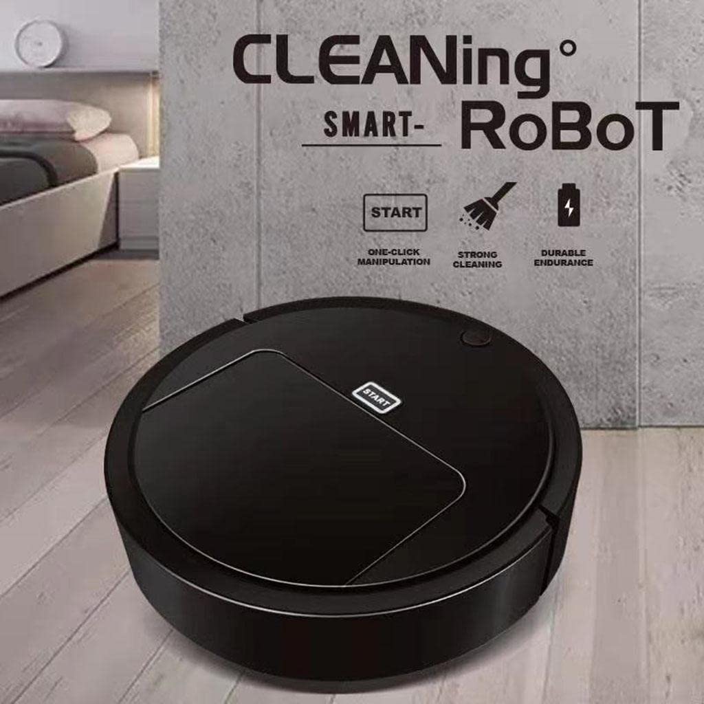 LOSA Robot Vacuum Cleaner Thin Household Cleaning Machine Black Battery-image-39
