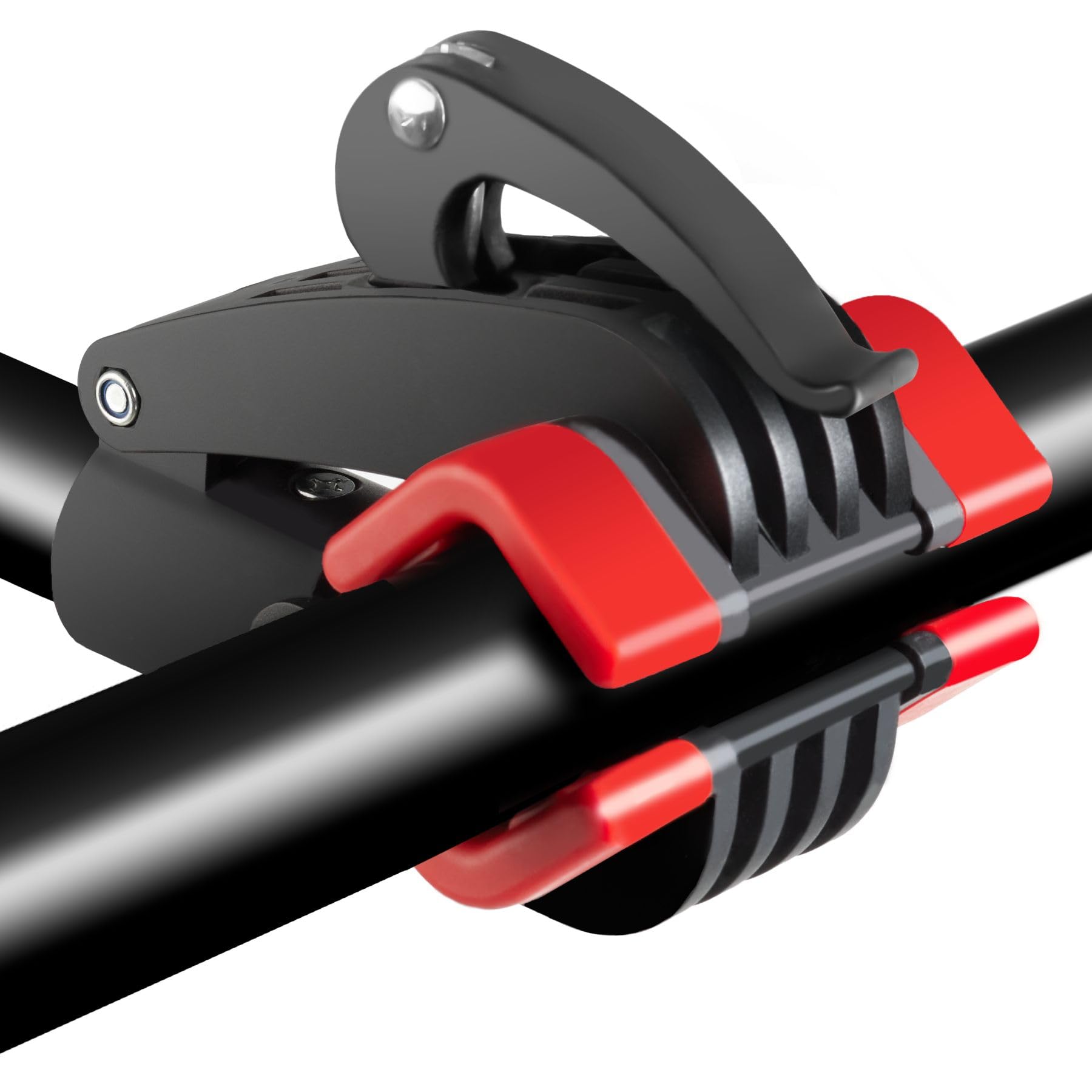 tectake® Cavalletto Manutenzione Bici, Cavalletto Supporto per Bicicletta Pieghevole, Girevole 360°, Vasca Utensili Magnetica, Stabilizzatore Ruota Anteriore, Altezza Regolabile, Carico Max 25 kg