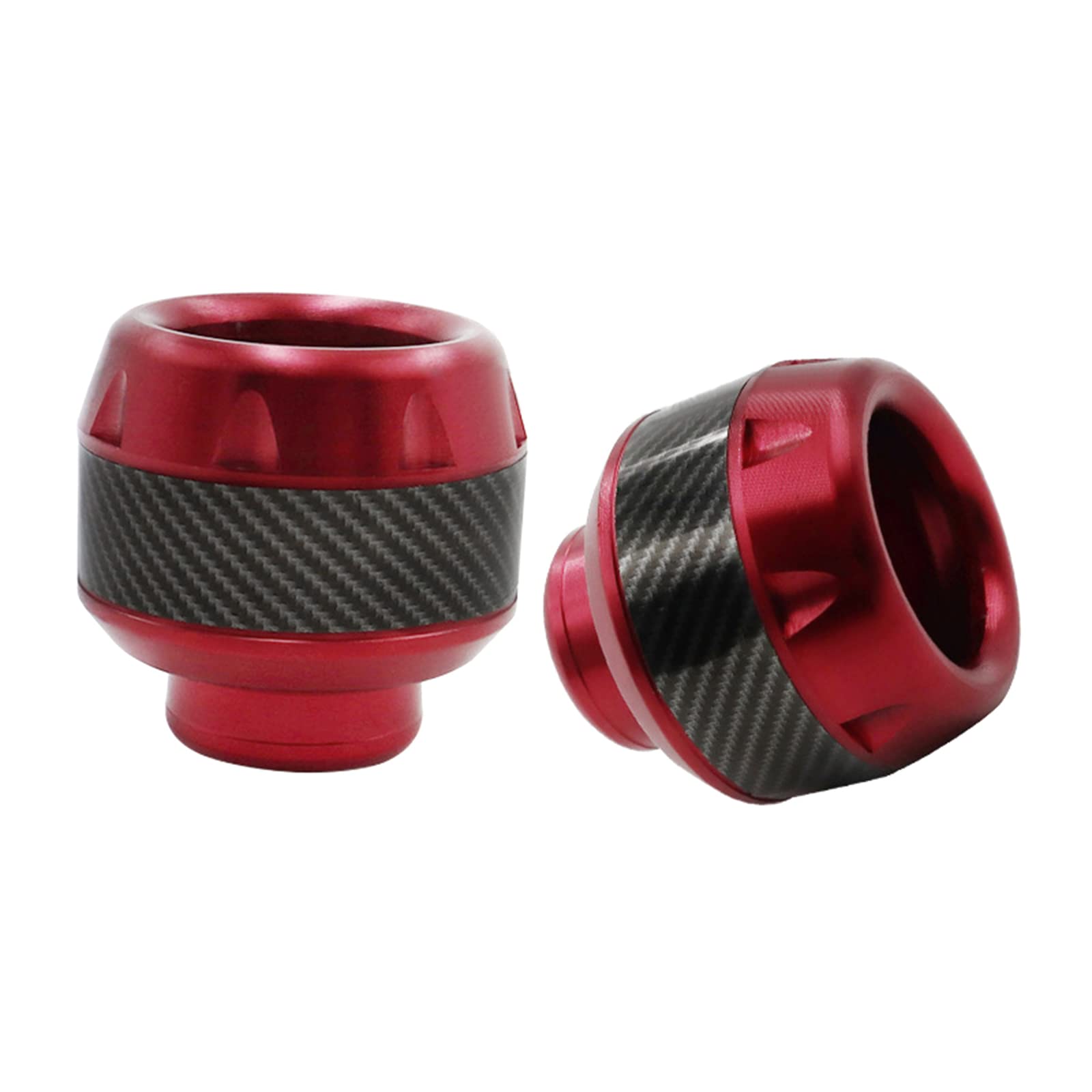 Maxtonser 2x Aluminum Alloy Motorcycle Falling Protector Explosion-proof Front Fork Cups Sliders Crash Safty Accessories