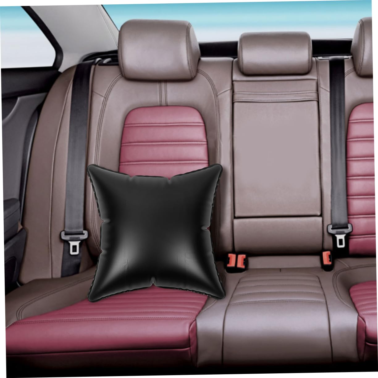 MAGICLULU 2 Pz cuscino gonfiabile cuscino da sedia cuscino da viaggio Cuscino portatile cuscino per divano portatile inserti per cuscini all'aperto cuscino in pvc cuscino da campeggio