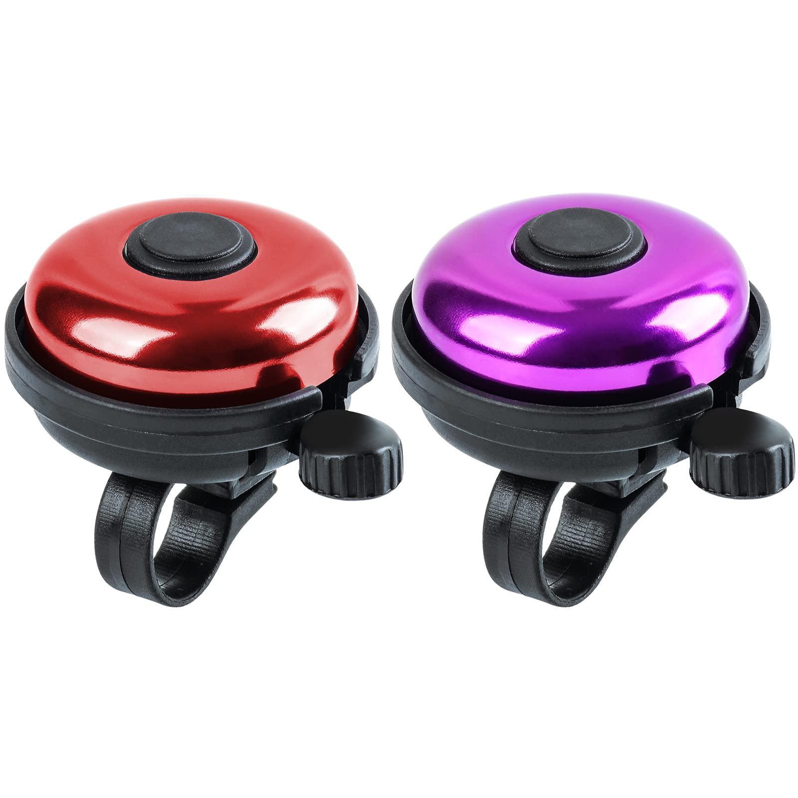 Classic Bike Bell, Aluminum Bicycle Bell, Loud Crisp Clear Sound Bicycle Bike Bell for Adults Kids
