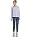 Elliott Lauren Long Sleeve Button Front Stripe Shirt With Front Seam Detail - #5 of 5
