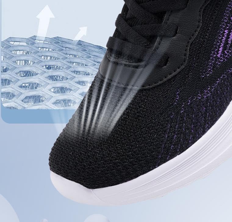 Kids' Comfy Running Shoes - Breathable, Non-Slip, Soft Sole, Lightweight, Easy Slip-On Design for Outdoor Activities, and Casual Wear - Trendy, Fashionable, and Durable Sneakers for Girls3