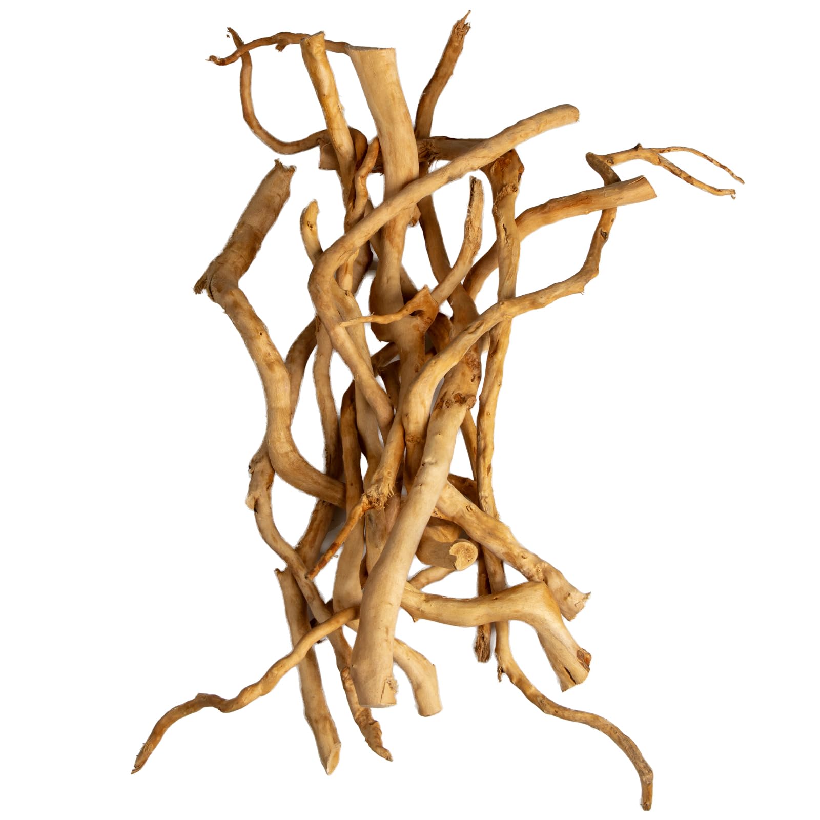 emours Aquarium Driftwood — Natural Aquascaping Wood — 20–40 cm (8–16 in) / 170 g — for Planted & Shrimp Tanks (Branches Only)