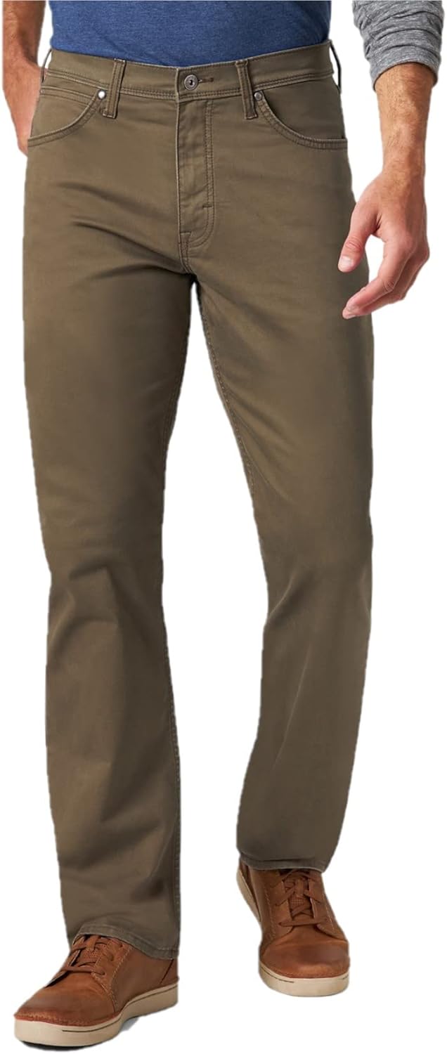 Wrangler Authentics Men’s Straight Fit Twill Pant Wrangler Authentics Men’s Straight Fit Twill Pant