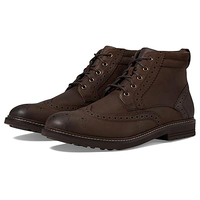 Nunn Bush Odell 2.0 Wingtip Dress Casual Chukka Leather Boot Men