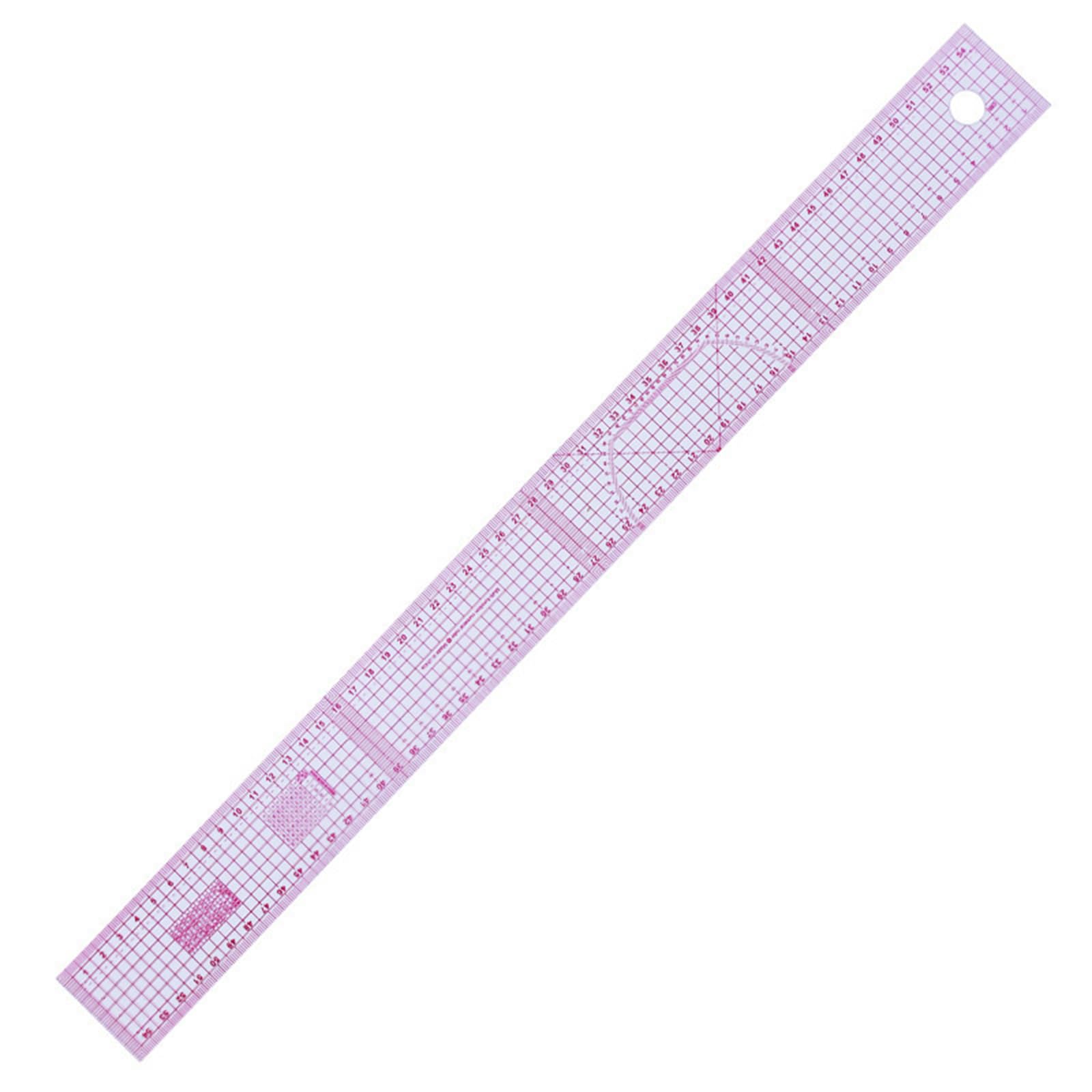Yazhuq French Curved Ruler Multifunctional Patchwork Ruler Measure Ruler Dressmaking Drawing Template Tool Craft Sewing Tool