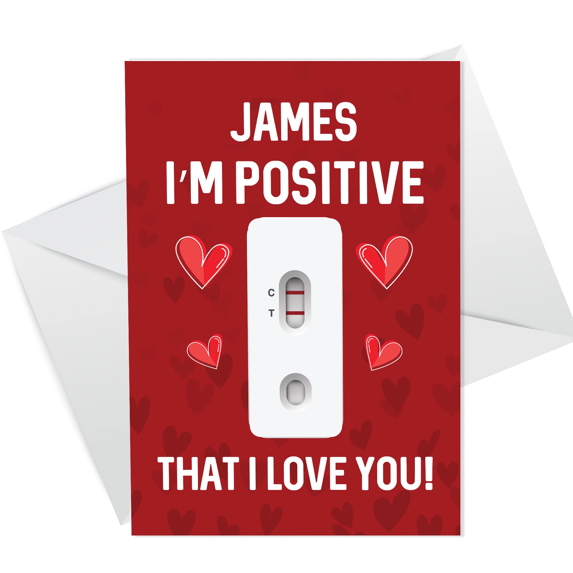 RED OCEAN Personalised Anniversary Card For Boyfriend Husband Funny Joke Card For Him