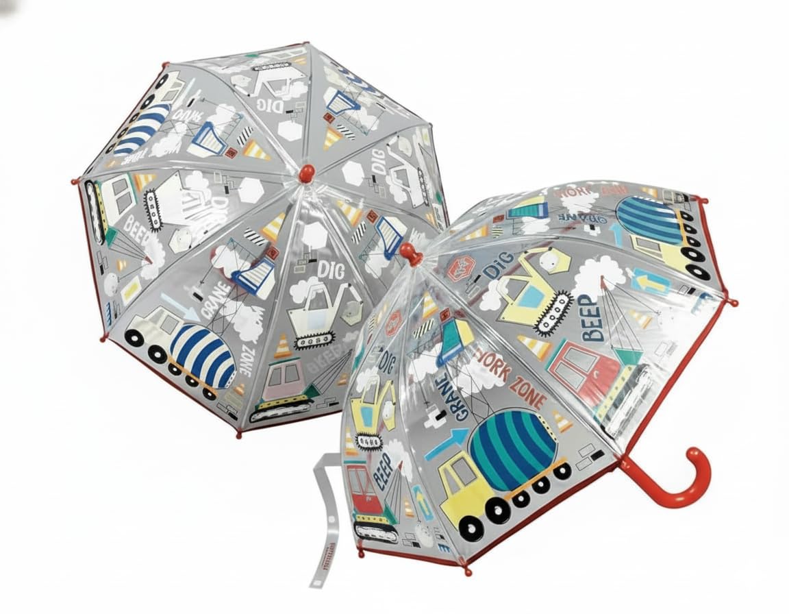 Floss & Rock Construction Colour Changing Umbrella