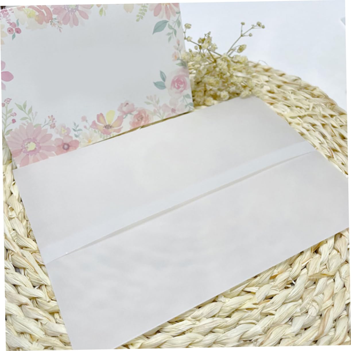 TEHAUX 100piezas Invitación de Boda Sobres para Invitaciones Sobres Decorativos para Boda para Tarjetas