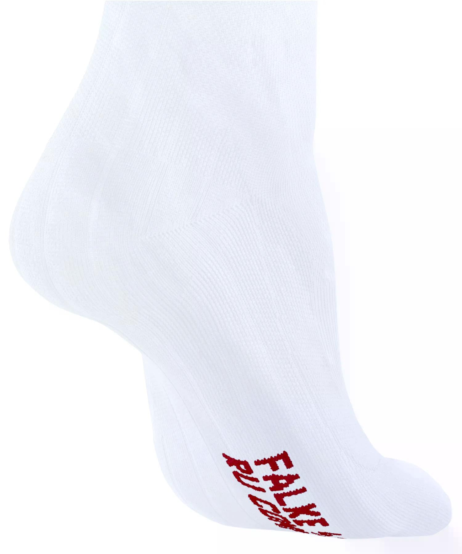 FALKE Mężczyźni Skarpety do biegania RU Compression Energy M Kh materiał funkcyjny kompresyjne 1 Para, Biały White 2008 - Obwód łydki W2, 39-42 W2