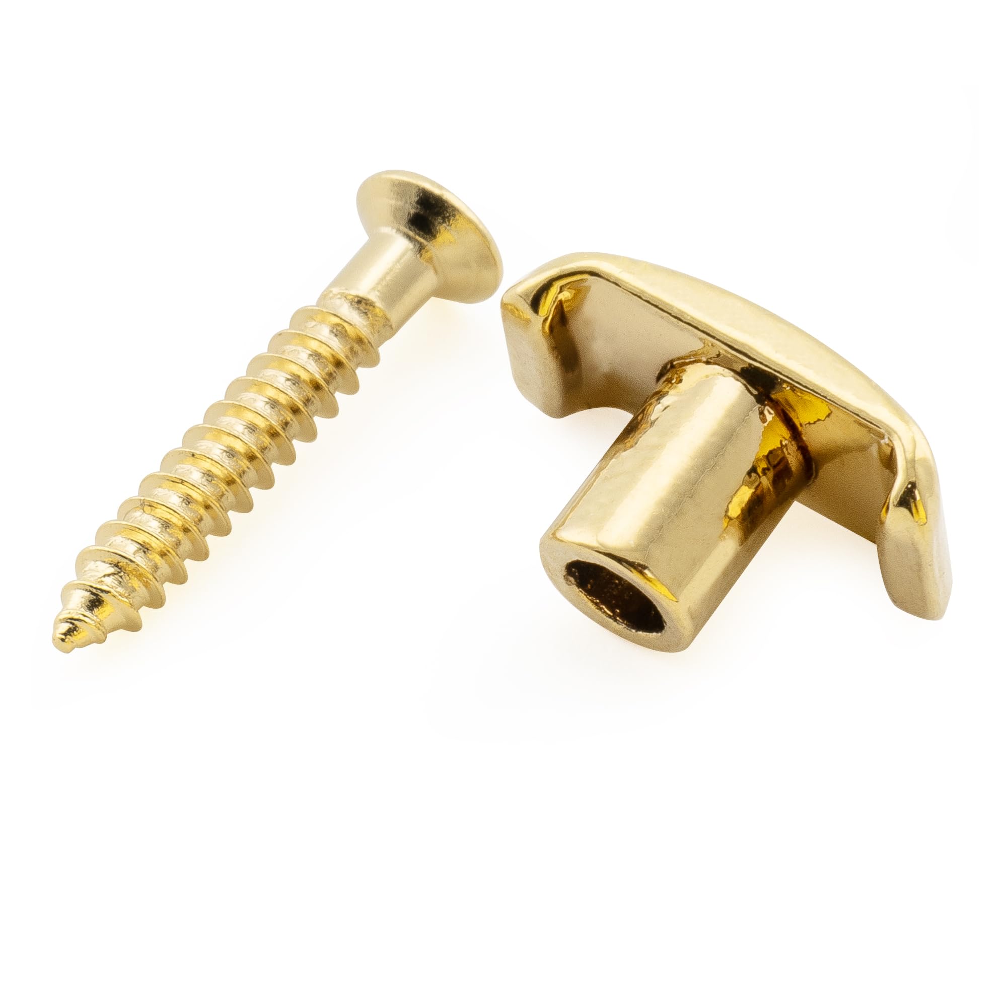 Pair Of Nickel Fender Ultra String Guides Made In Stainless Steel With Screws Pair Of Nickel Fender Ultra String Guides Made In Stainless Steel With Screws