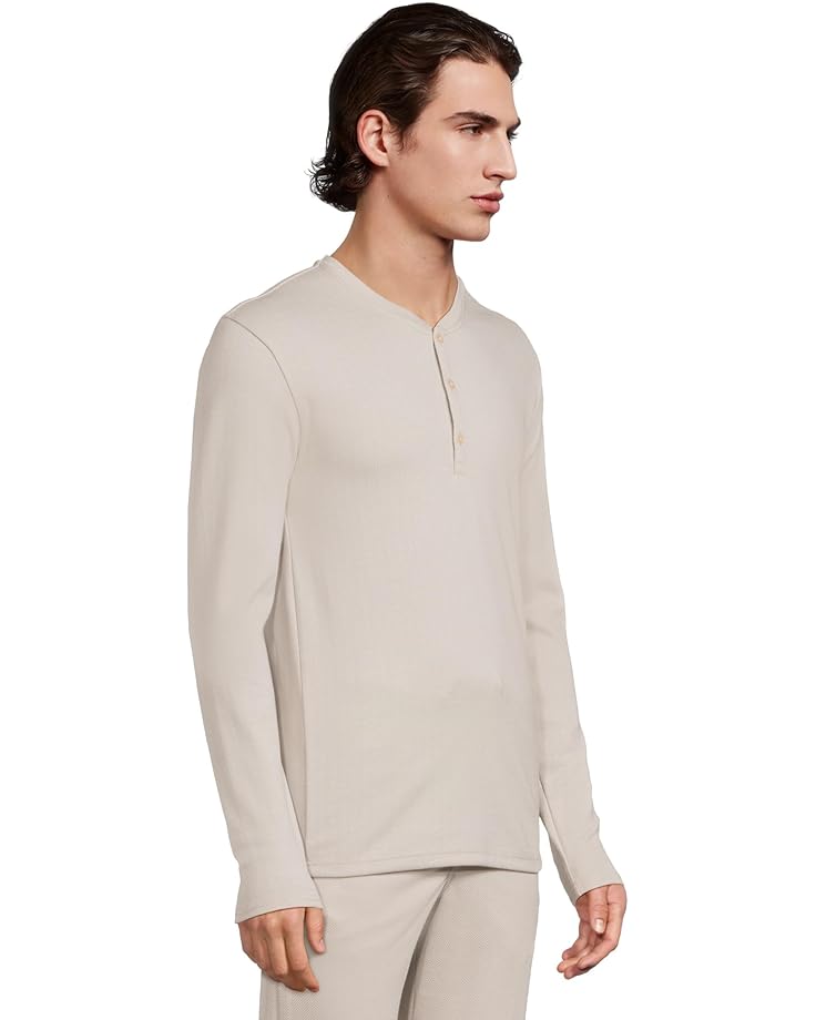 Polo Ralph Lauren Herringbone Long Sleeve Henley & Pajama Pant Set - #2 of 4