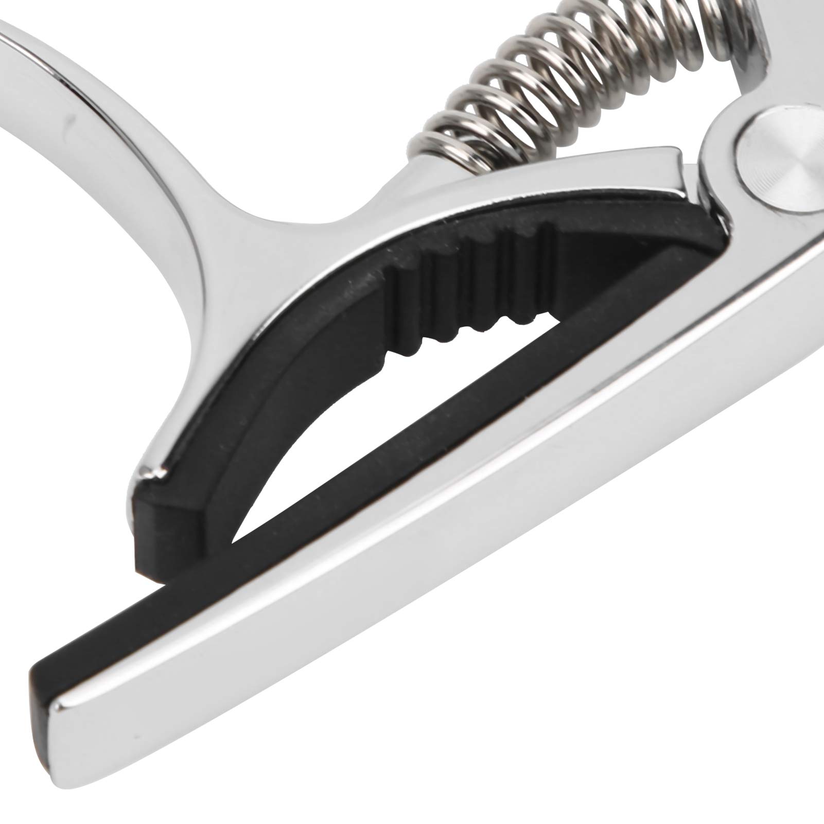 Capotasto per Chitarra Multifunzionale, Pompa di Lubrificazione Manuale Olio Lubrificante Manuale Sintonizzatore 2 in 1 Capotasto Ricaricabile con Display a LED RGB GT-100 (Nero)