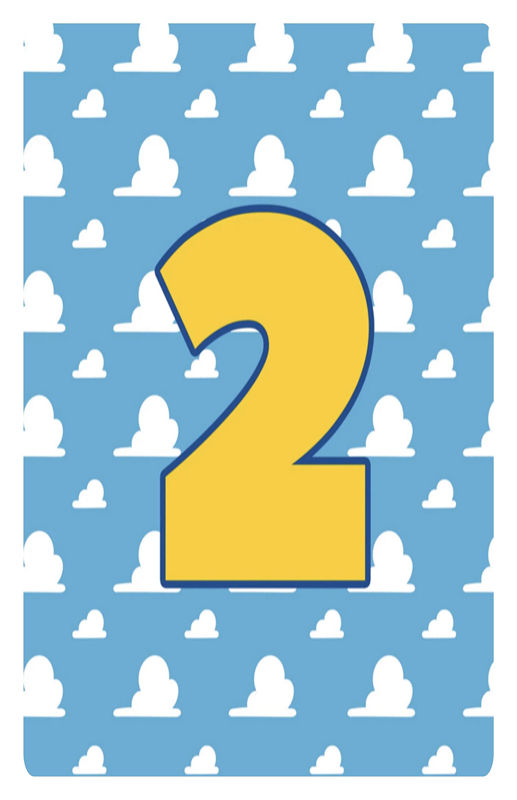 Custom Cloud 2 Design By TNCT Edible Image Cake Topper For Half Sheet Cake!