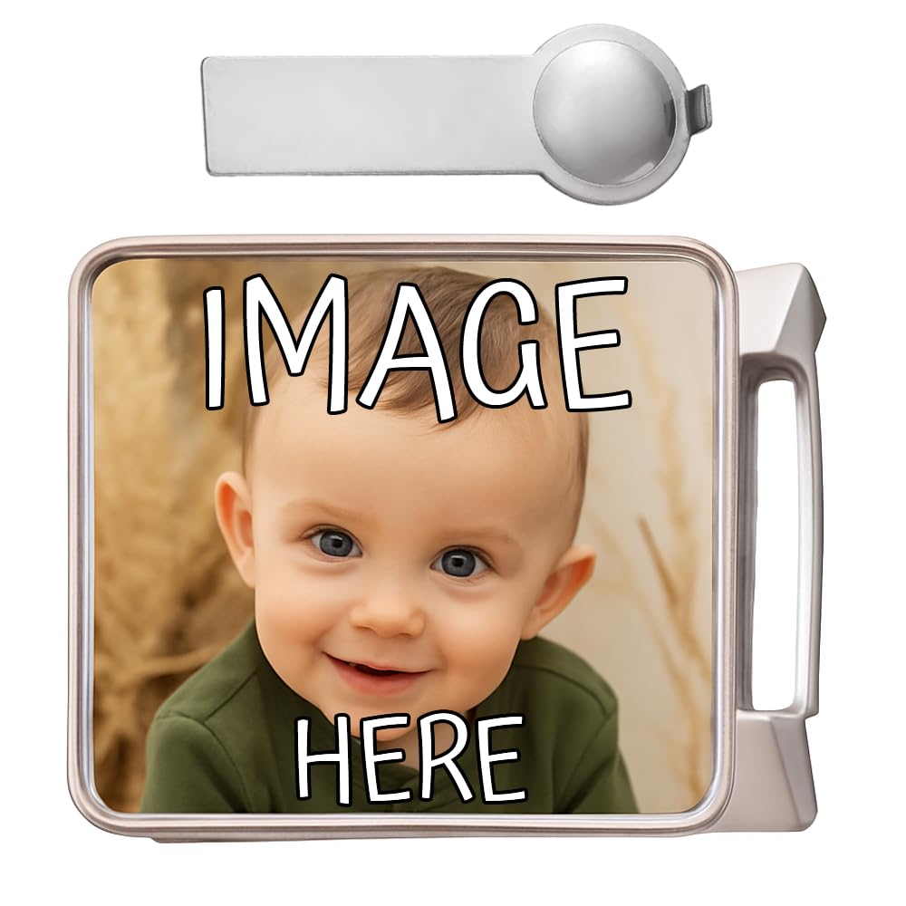 UK Personalised Photo Charm For Italian Style 9 mm Bracelets Stainless Steel Custom Image Picture