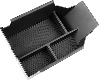 FDAIUN Centre Console Storage Box for BMW X3 G45 2025 2026 Armrest Organiser Tray Centre Armrest Glove Box X3 2025 Accessories Storage Box (Cushion)