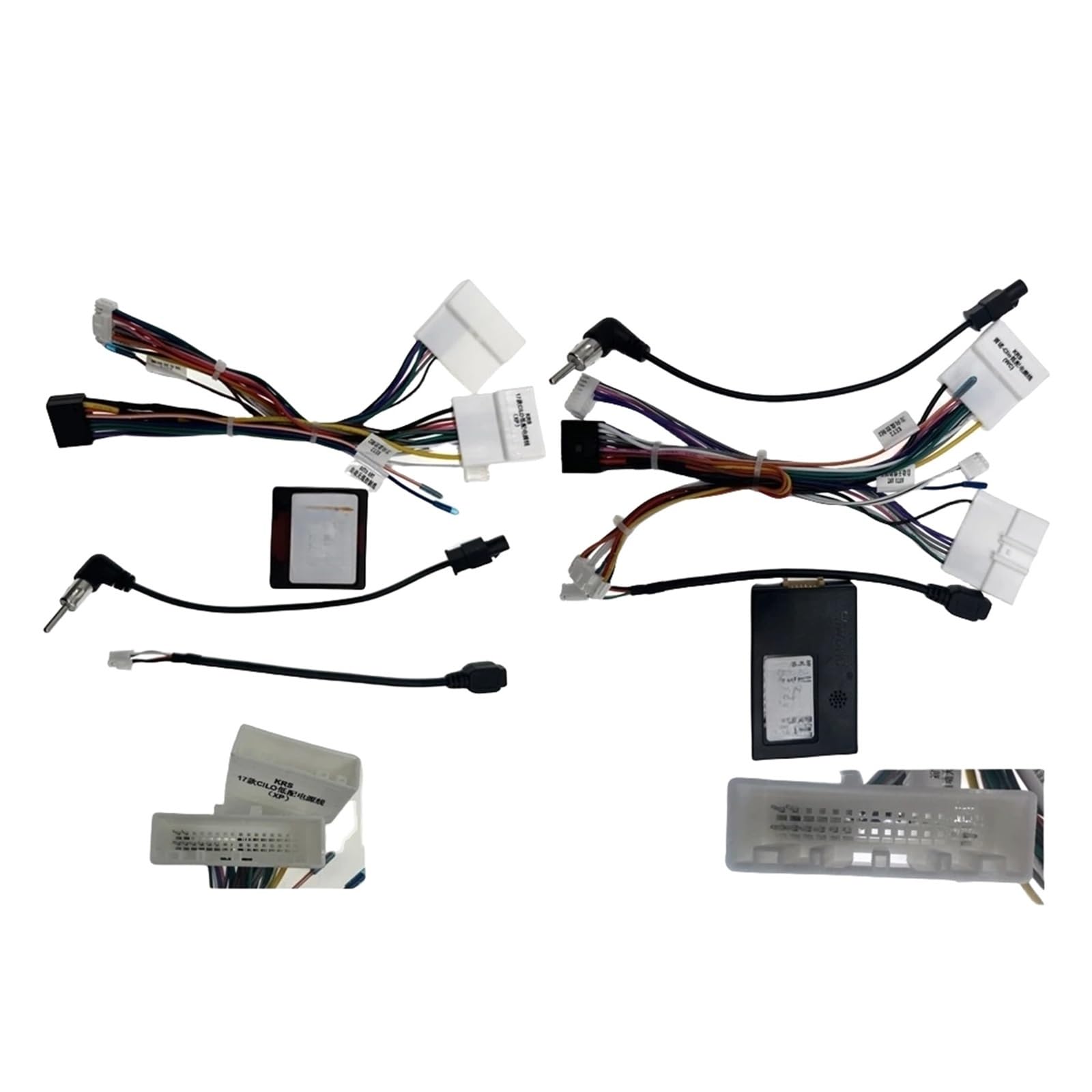 Cavo adattatore CAN-Bus per autoradio compatibile con RENAULT Clio Triber Dacia Duster Sandero Cablaggio di alimentazione Connettore multimediale Android(Hiworld CANBUS)