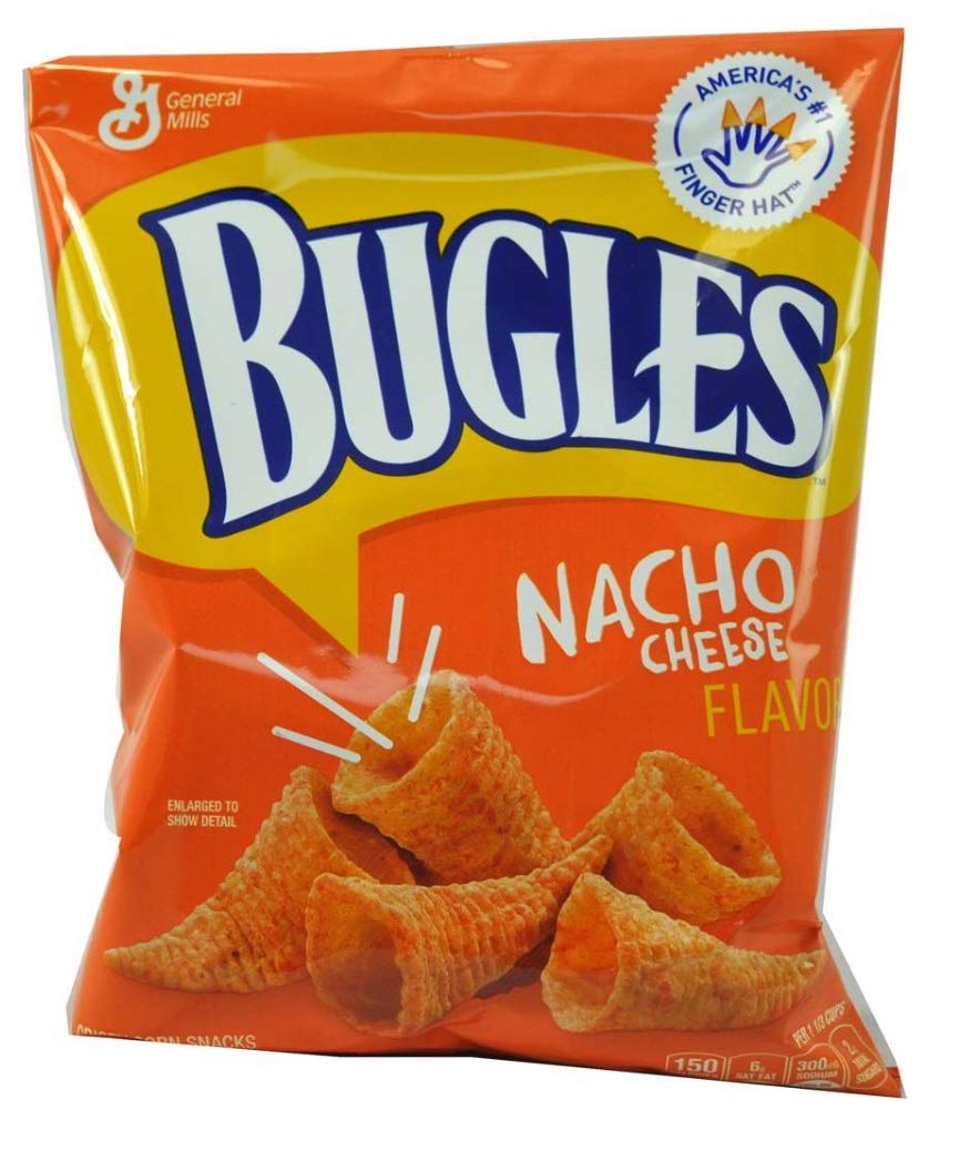 Bugles Crispy Corn Snacks Variety, Original, Hot Buffalo, Ranch, Bold