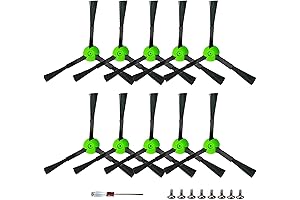 10 Pack Replacement Side Brushes for iRobot Roomba e,i, & j Series