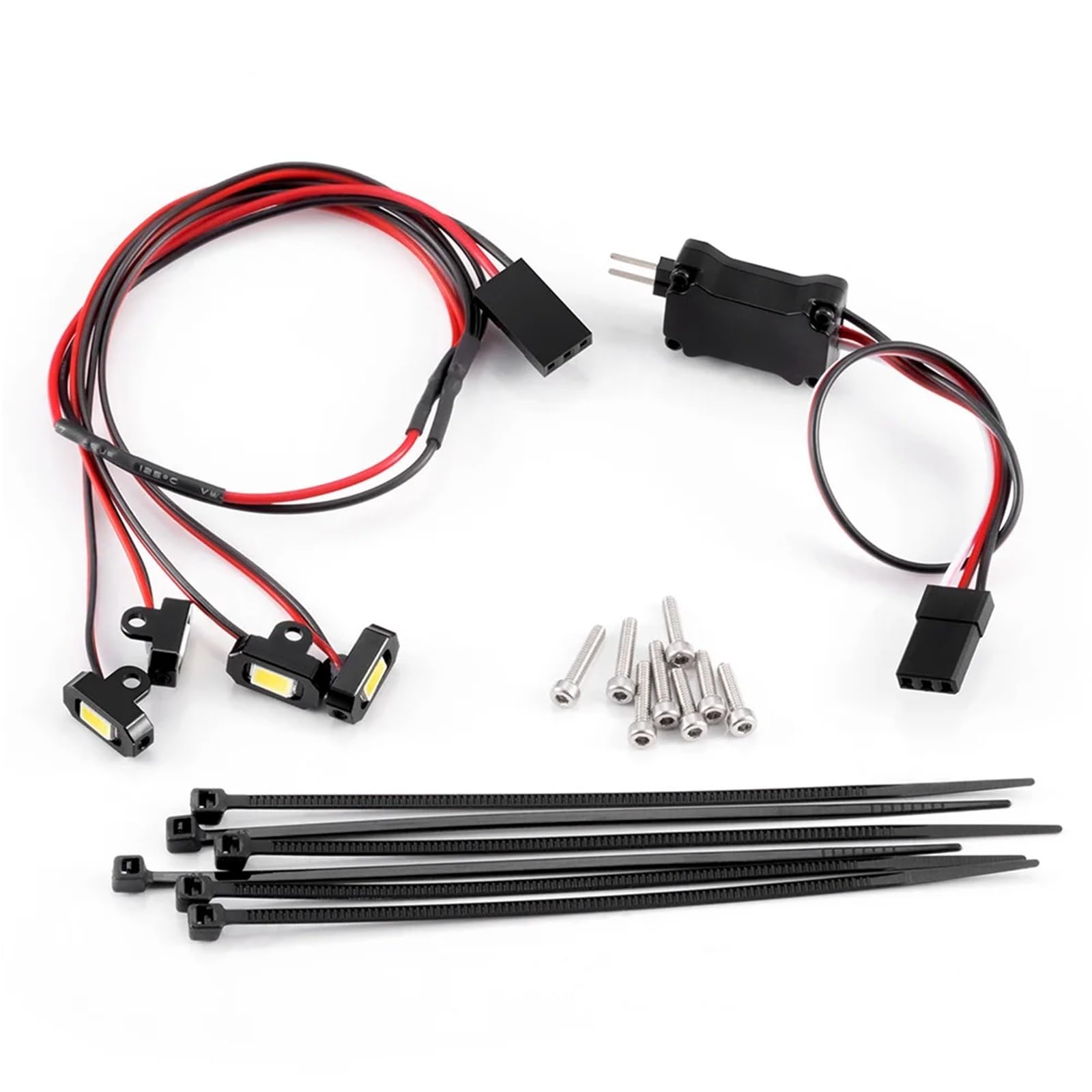 Per Fcx18 Per Redcat Per Ascent Per Trx-4M Per Fcx24 Per Axial 1/18 Rc Auto Parti Di Aggiornamento Accessori M1.4 M2 Telaio Lampada Della Luce Ricambi Modellini RC