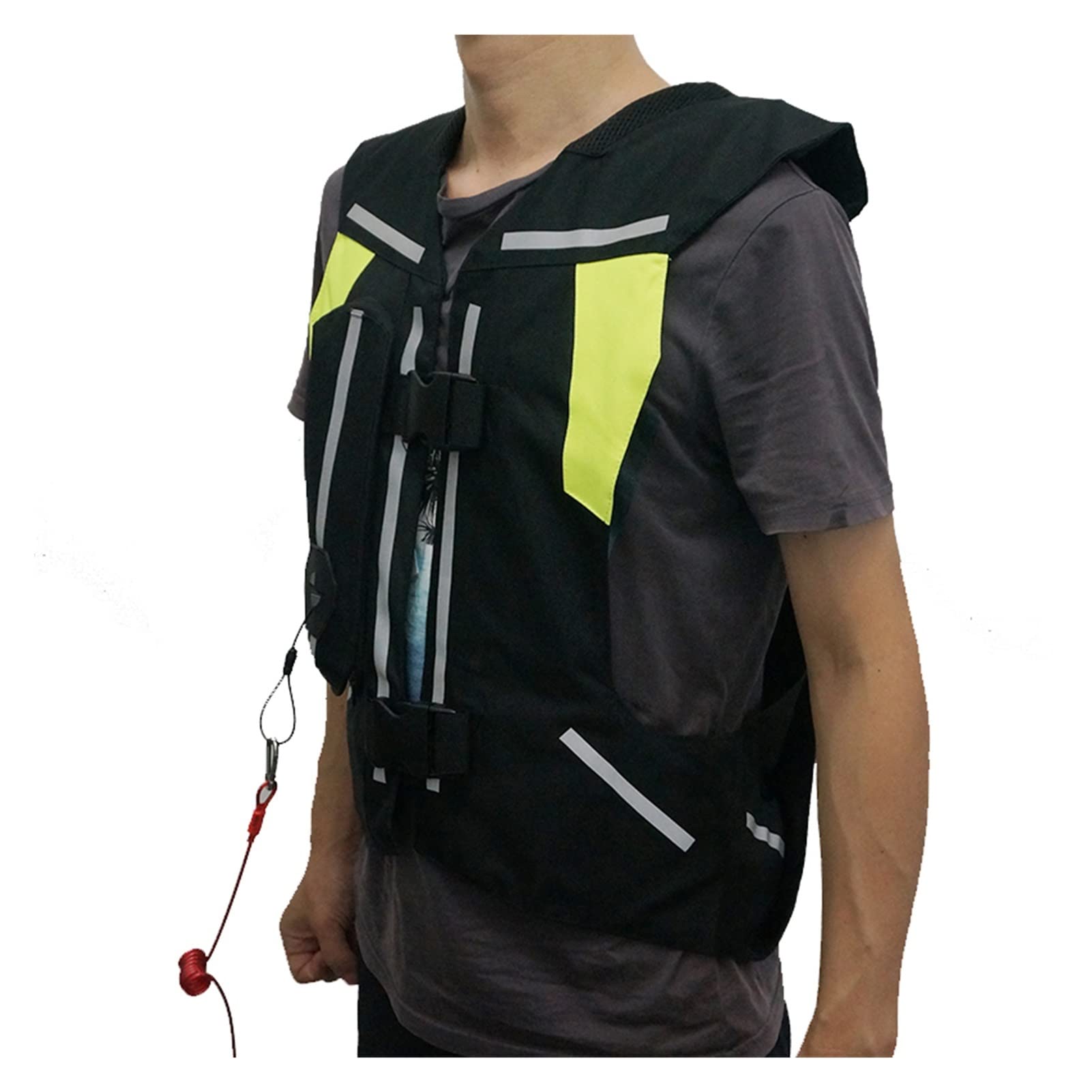 Gilet Airbag Moto Femme Gilet Gonflable Homme Dos Rembourré Avec Doublure Respirante Equestrian, Veste De Motard Pour Toutes Les Saisons