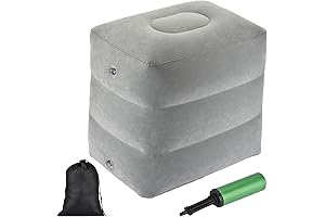 Inflatable Foot Rest Airplane: Ultra-Comfy Travel Companion