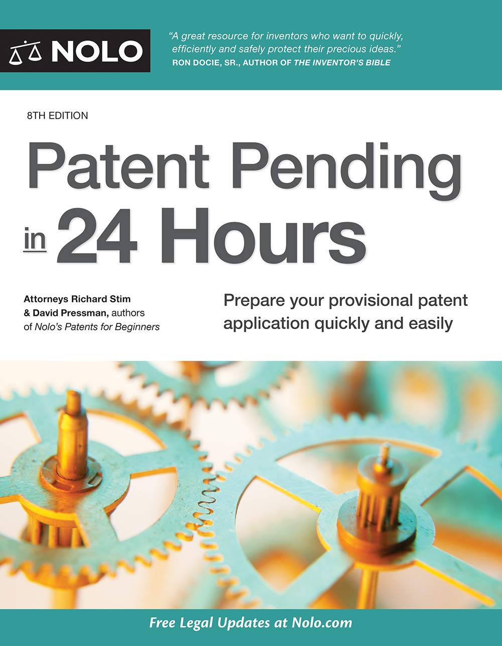Patent Pending in 24 Hours Eighth Edition