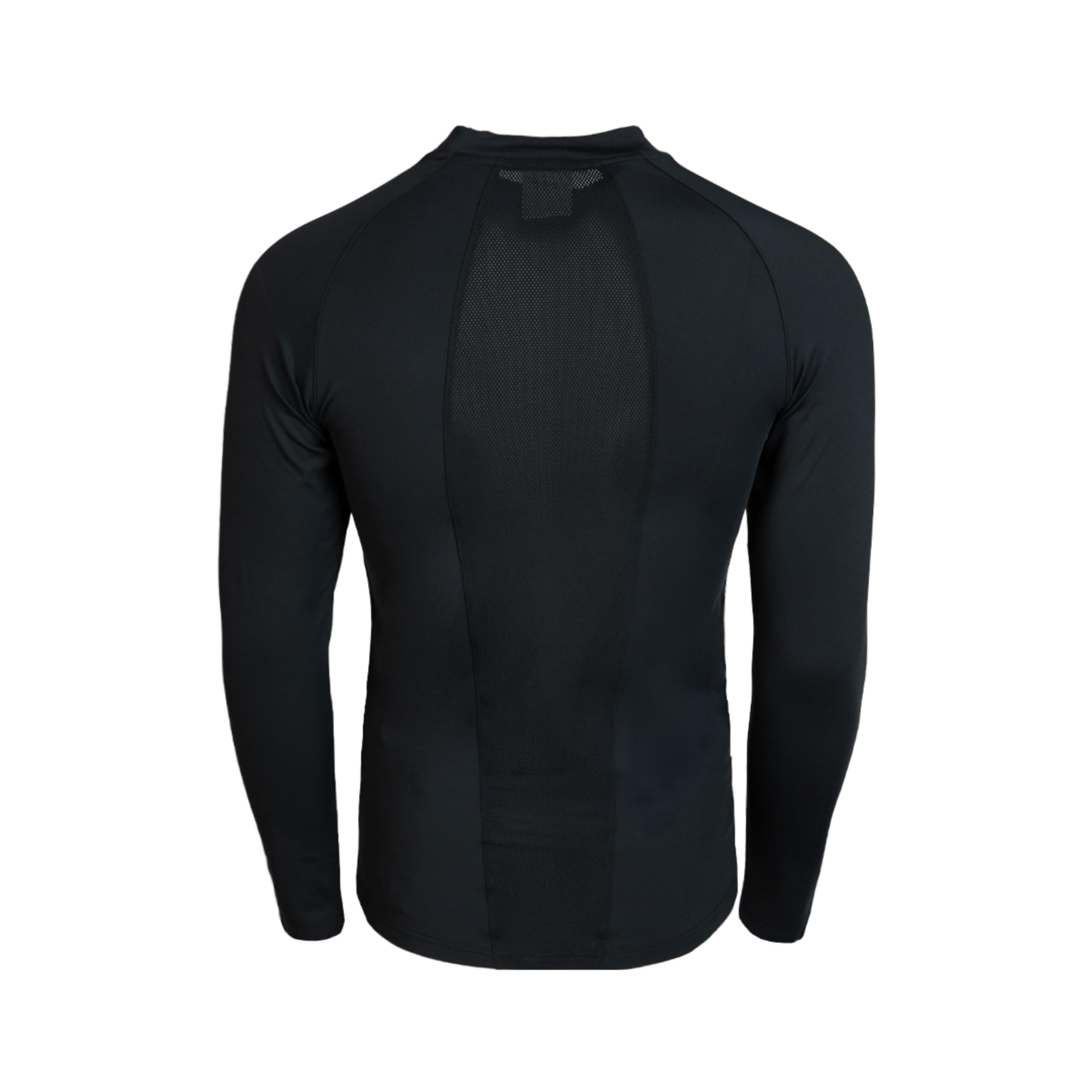 Izas Camiseta Térmica para Hombre y Mujer Transpirable y de Manga Larga. Camiseta Técnica Ajustada y Cómoda para Frío y Esquí. Térmico Interior Extra Cálido de Invierno Unisex Color Negro
