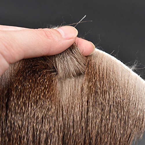 PHECDA PROFLY 2 pcs Deer Body Long Thick Fur Size:8cm*8cm Elk Body Hair for Dry Flies Fly Tying Materials (2PCS Deer Fur) - Thumbnail 3