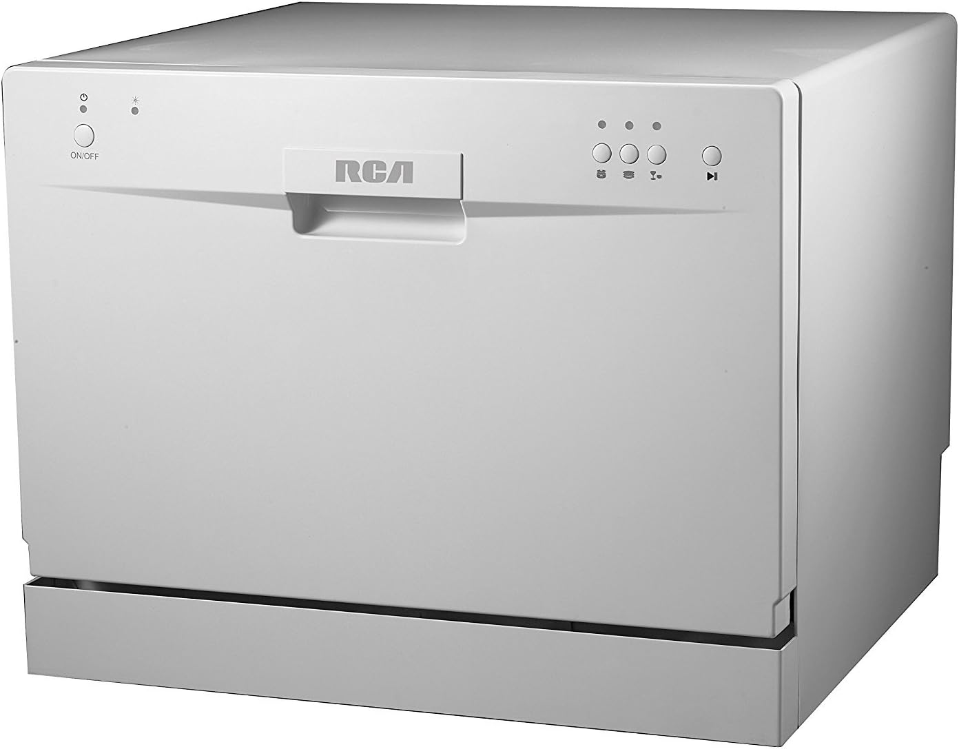 RCA RDW3208 Counter Top Dishwasher, 6 Place Settings