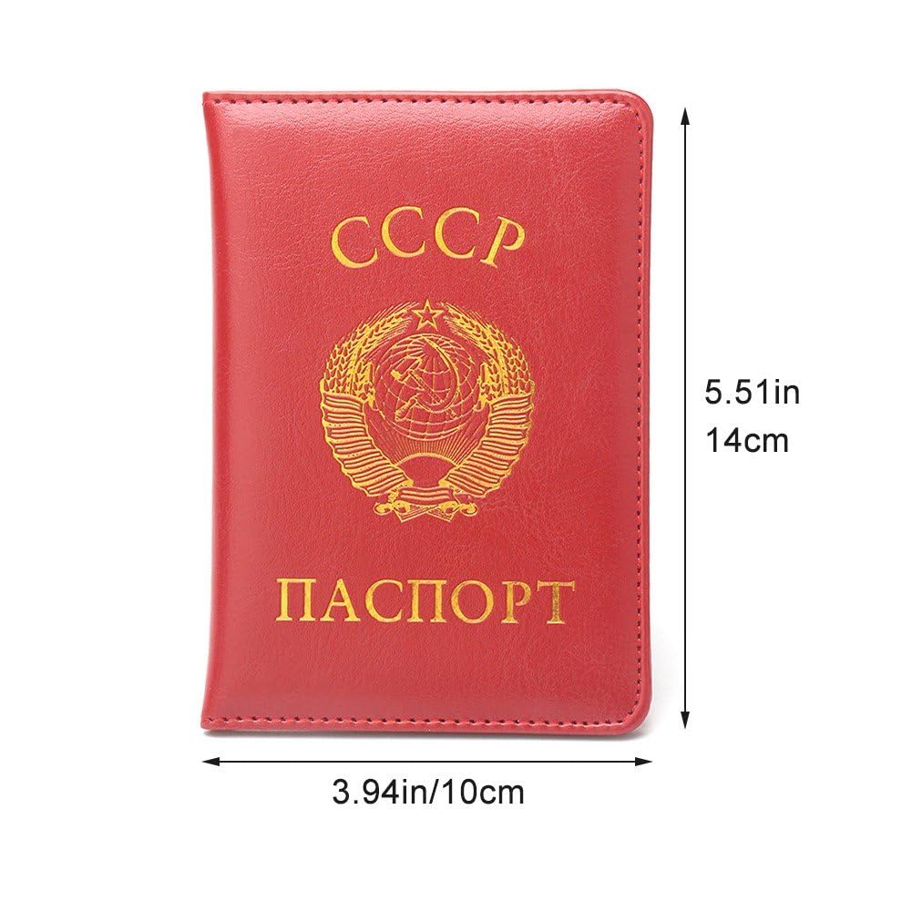 Amazon.co.jp: Simamile ソ連 Cccp パスポートホルダー ロシア