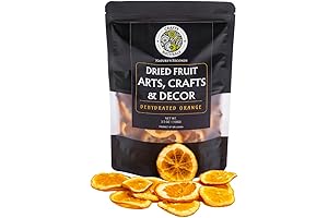 50 Pieces of Crafty Naturals Dried Orange Slices for Homemade Soap Making