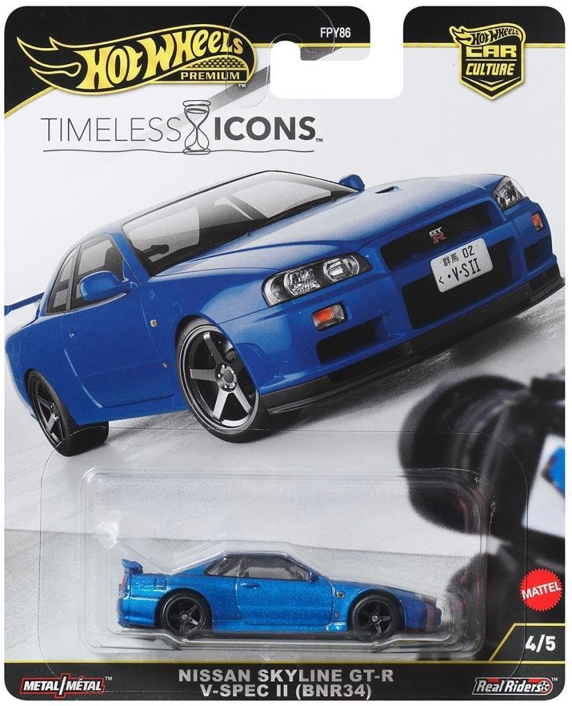 Hot Wheels Premium Car Culture NISSAN SKYLINE GT-R V-SPEC II