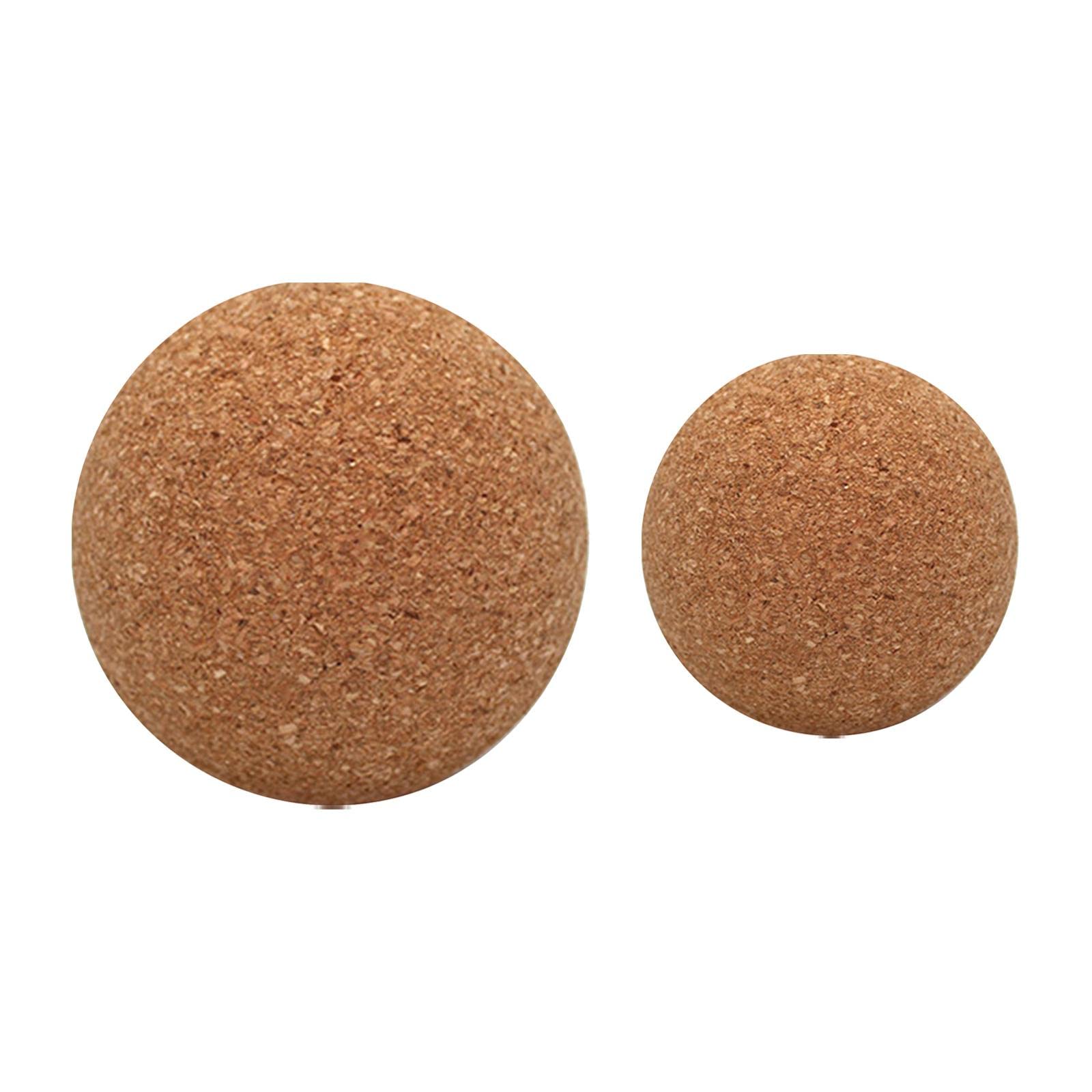 CALANDIS™ 2Pcs Cork Massage Ball Portable Lower Back for Sports Gym Training 5cm 10cm | Exercise Balls | Fitness Equipment & Gear | Fitness Running & Yoga-image-29