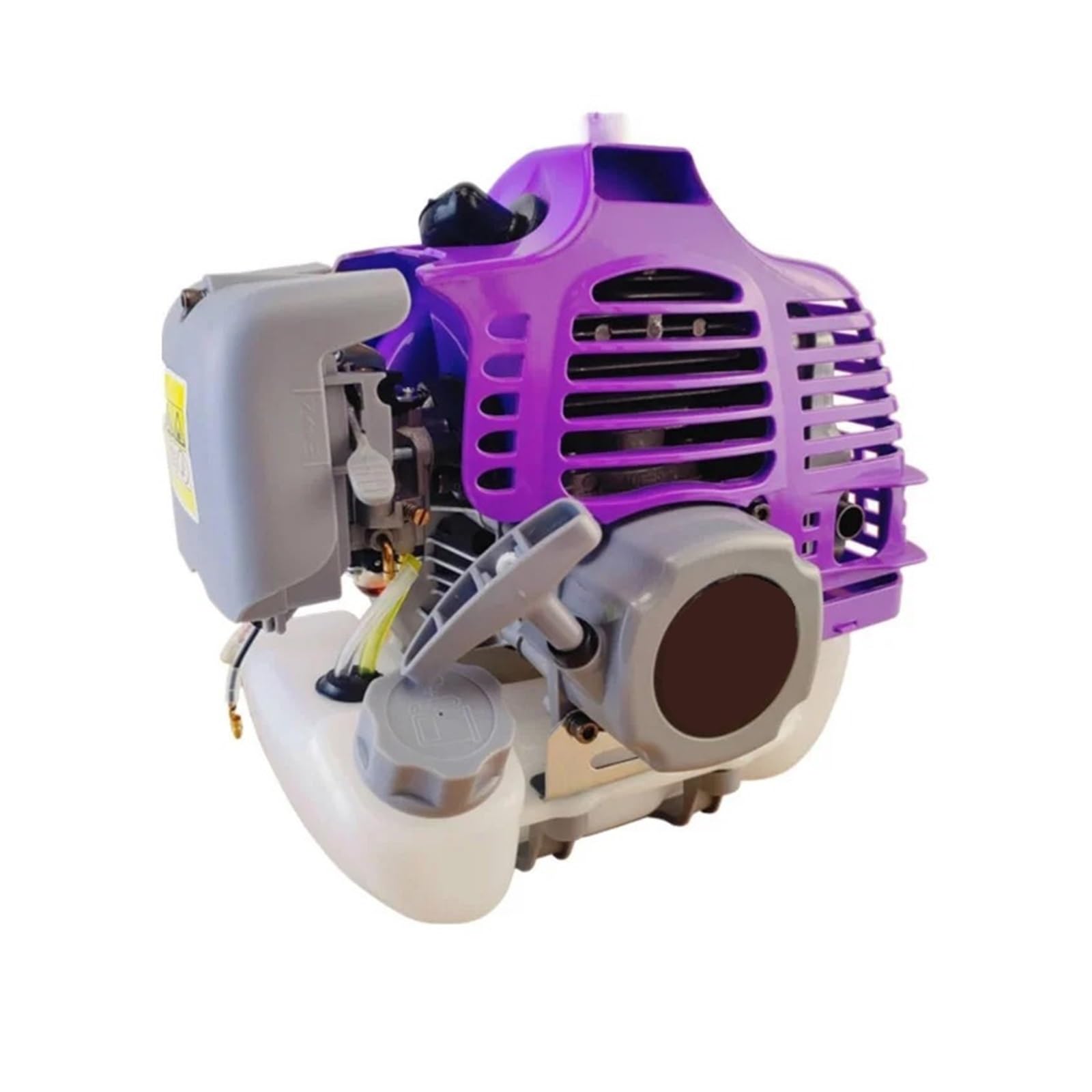 Accesorio de motor 2 tiempos 40F-5, arranque manual para cortacésped | Acero con alto carbono, 1400, accesorio de motor de gasolina, hasta 300 horas(40-5 Strap type base)