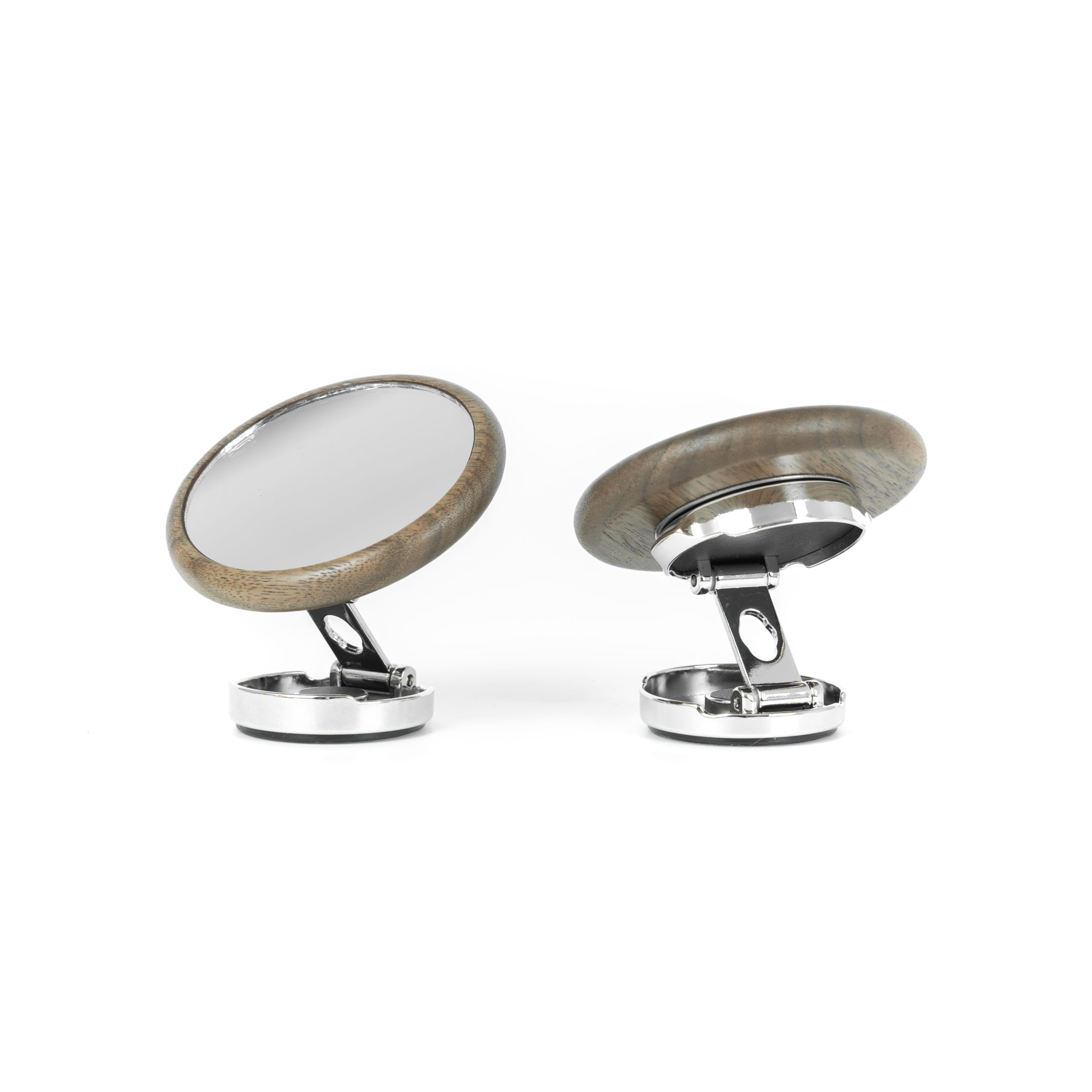 NEOUZA Espresso Shot Mirror for Flair Espresso Maker & Bottomless Portafilter | Multi-Angle Adjustable | Detachable Magnetic Mirror | Optimal Espresso Extraction Observation (Silver)