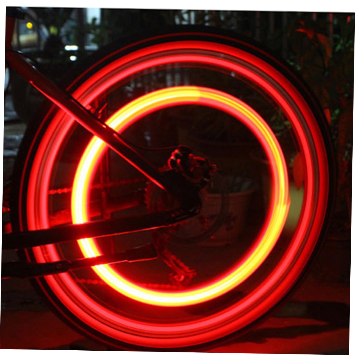 GRIRIW Portable LED Bike Safety Lamp with Modes Easy to Install Silicone Light for Bicycles Helmets and Backpacks Bright Visibility Up