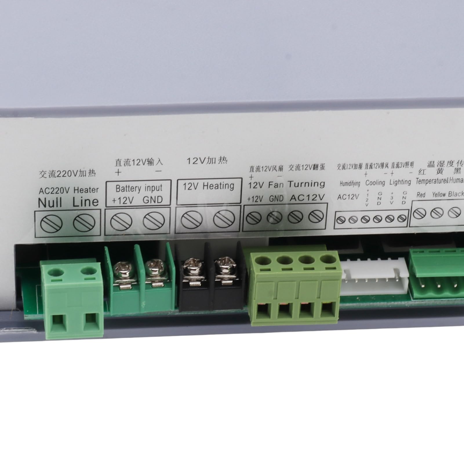 Inkubator-Controller, Mini, Zuverlässiges Temperaturkontrollgerät für Bruteier, 180–240 V, Kunststoff, 1 Einheit
