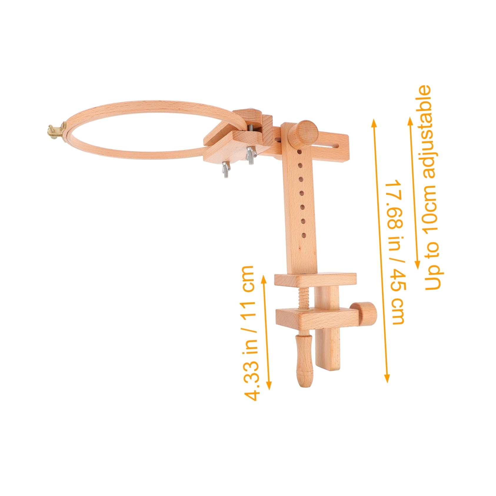 ARTIBETTER Lowery Stand for Cross Stitch Adjustable Embroidery Lap Stand Hooping Station