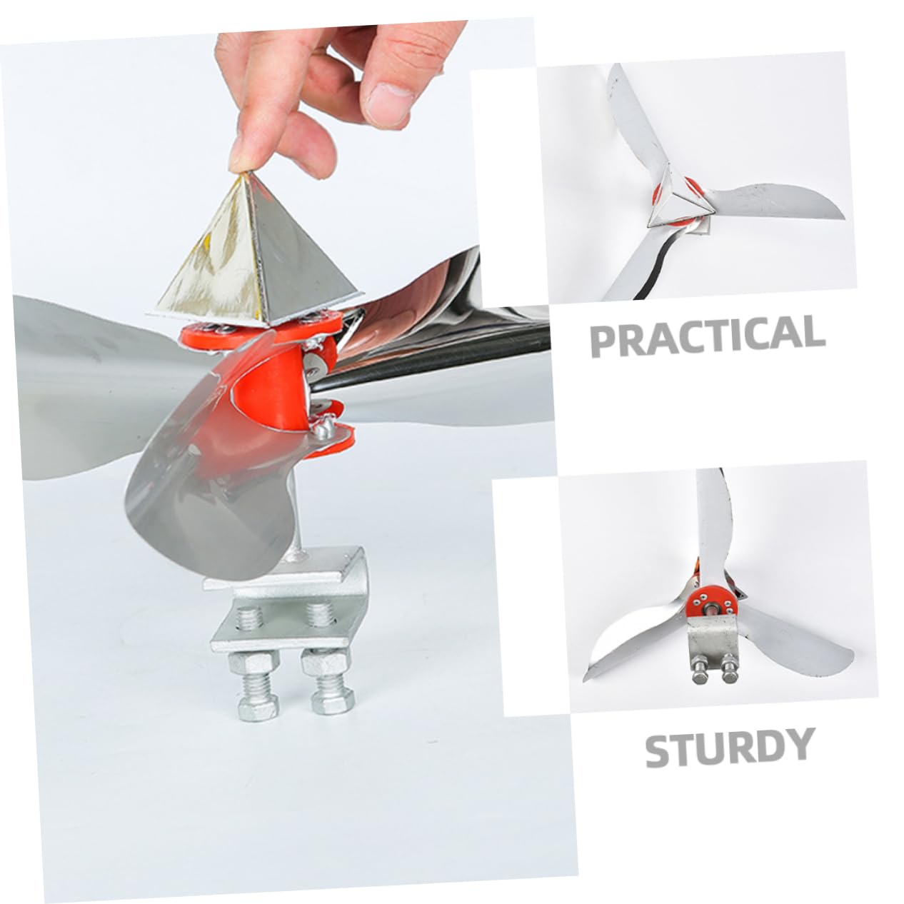 Abaodam Windmühle Aus Metall Für Garten Windmühlen-Vogel Zur Vogelabwehr Reflektierender Vogel Im Freien Metall-windmühlen-Vogel Für Rasenvögel