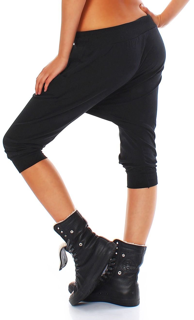 Malito Corto Baggy pantalón Verano Harem Boyfriend Aladin Yoga 20026 Mujer Talla Única