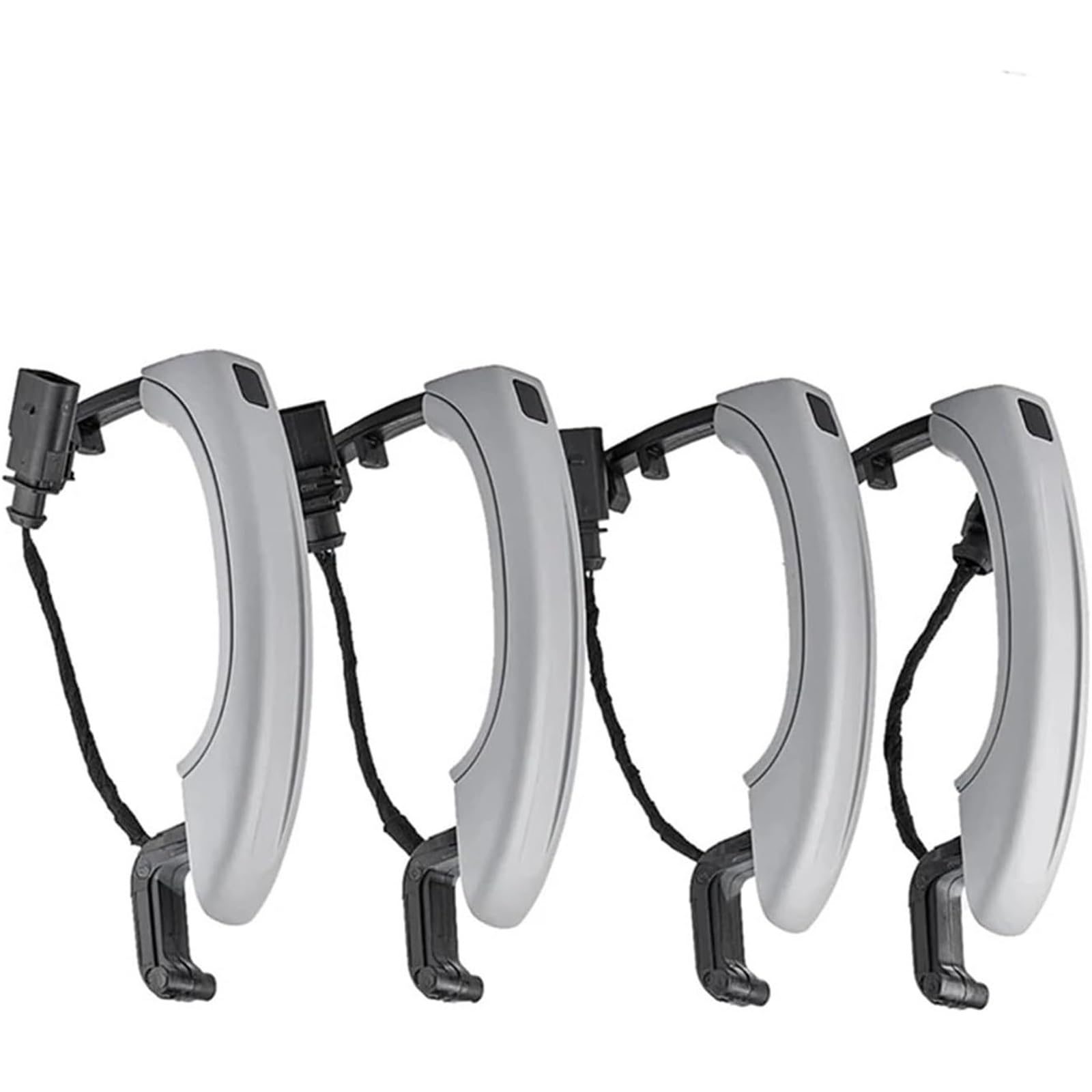 Glymzoi One Color Car Exterior Door Handles Car Exterior Door Handle Q7 (4Lb) 3.0T/3.6 Fsi/4.2T/6.0T 2006-2015 4Pcs Keyless Entry
