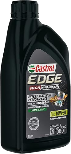 Miniatura 7 de Castrol Edge High Mileage 10W-30 Aceite de motor sintético completo avanzado, 1 cuarto de galón, paquete de 2