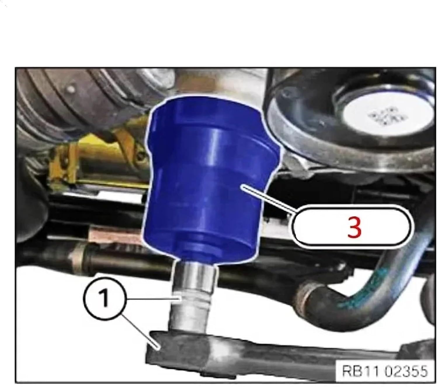Engine Crankshaft Front Oil Seal Installer Timing Disassembly Special Tool Suit Compatible with B38 B47 B48 B58