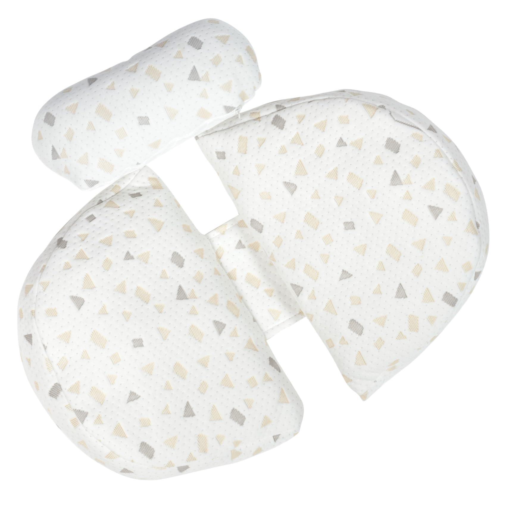 Garneck U-Shaped Maternity Pillow for Pregnant Women Small Pregnancy Pillow with Lumbar Support for