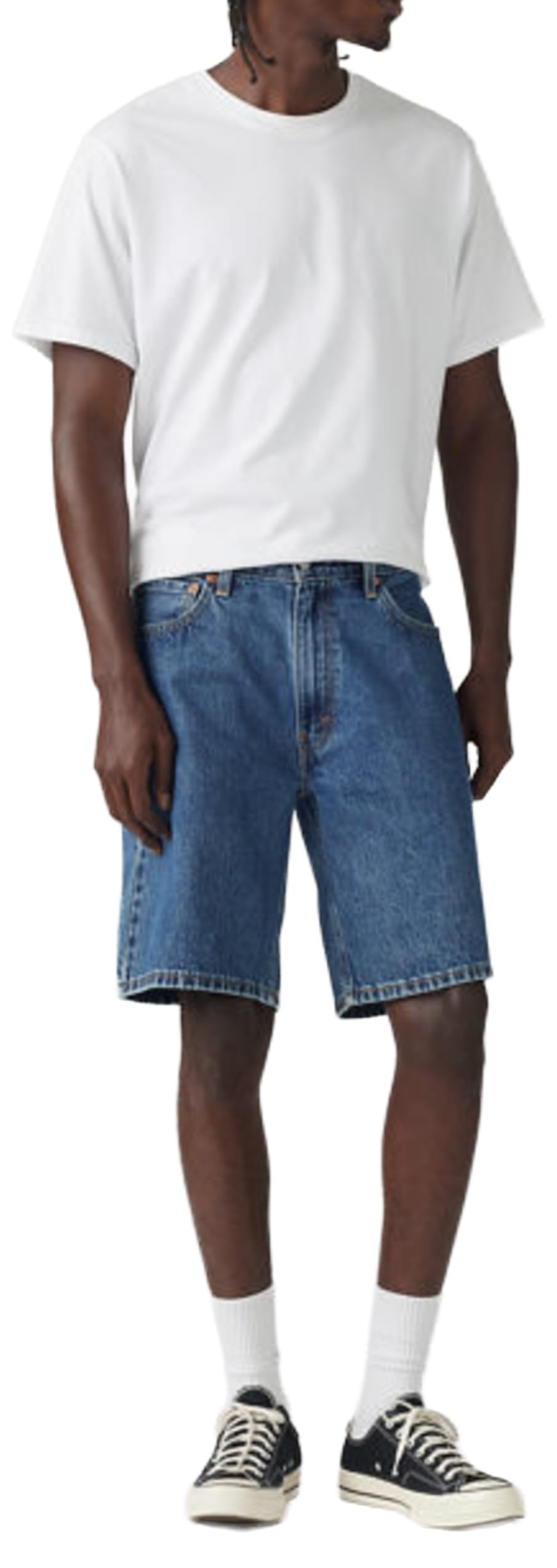 Levi'S 454 Relaxed Fit Denim Shorts - Song Of The Year Blue