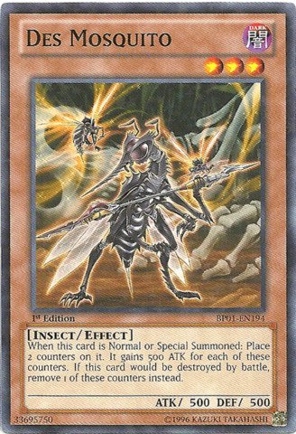 YU-GI-OH! - Des Mosquito (BP01-EN194) - Battle Pack: Epic Dawn - 1st Edition - Starfoil Rare